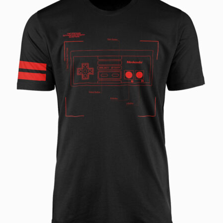 super nintendo controller shirt